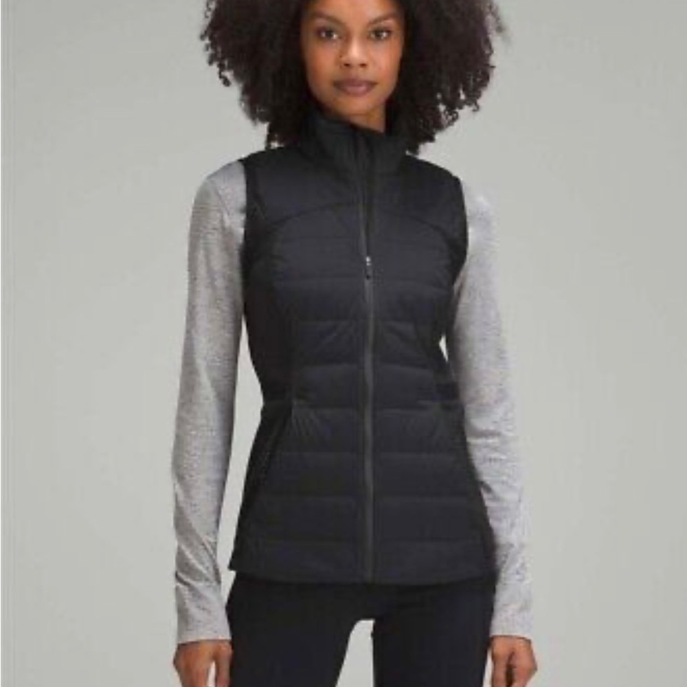 Lululemon Athletica Black Quilted Puffer Vest